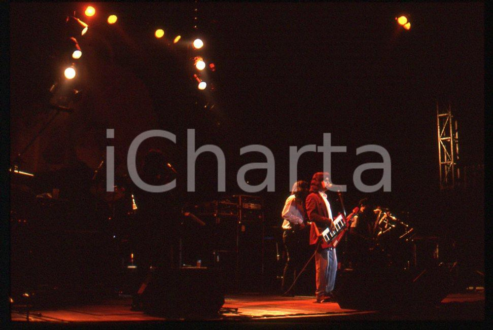 35mm vintage slide* 1988 MUSICA  gruppo STADIO in concerto 4