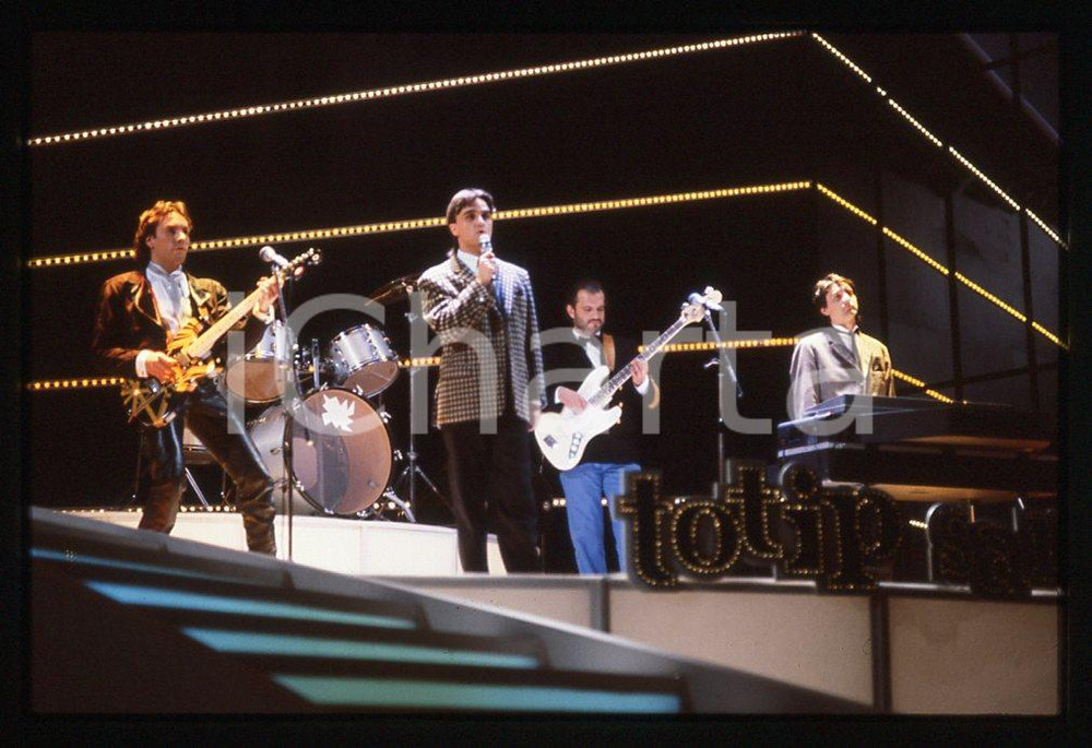 35mm vintage slide* 1984 MUSICA SANREMO  gruppo STADIO