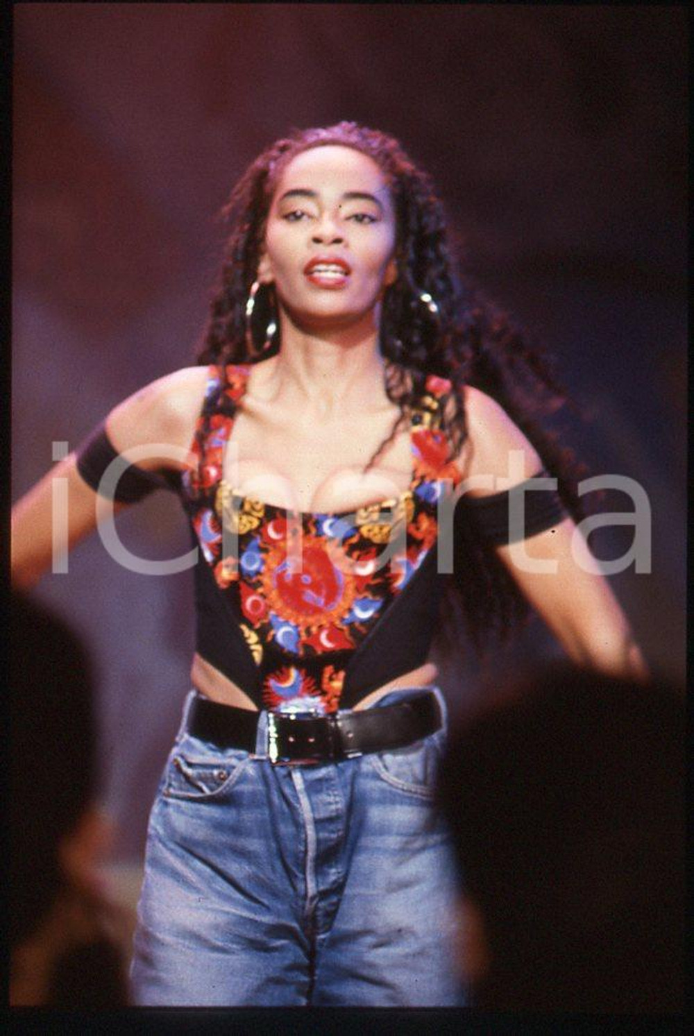 35mm vintage slide* 1992 MUSICA  Jody WATLEY in concerto