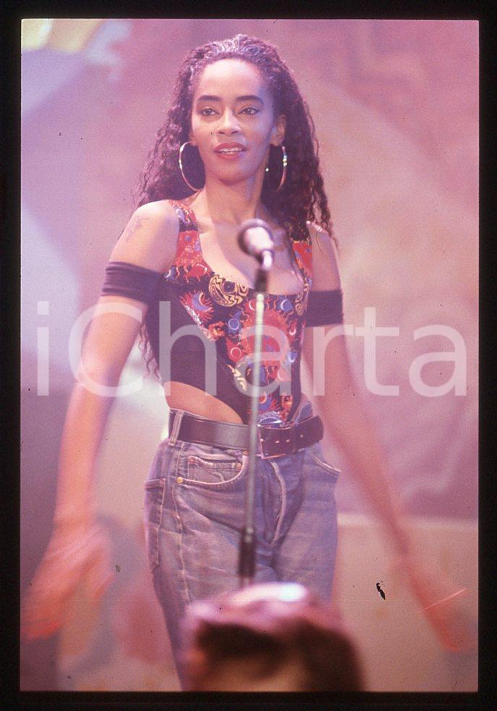 35mm vintage slide* 1992 MUSICA  Jody WATLEY in concerto 3