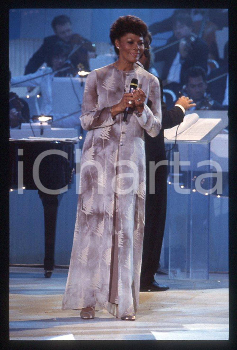 35mm vintage slide* 1991 MUSICA Dionne WARWICK in concerto 2
