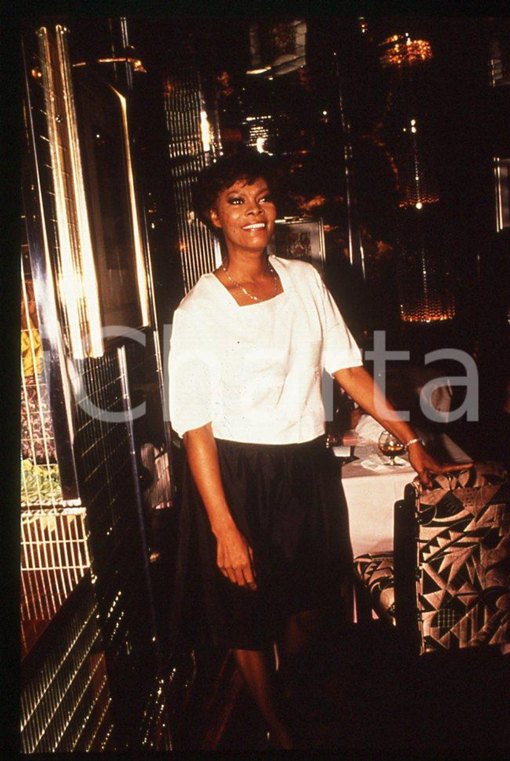 35mm vintage slide* 1991 MUSICA Dionne WARWICK in concerto 3