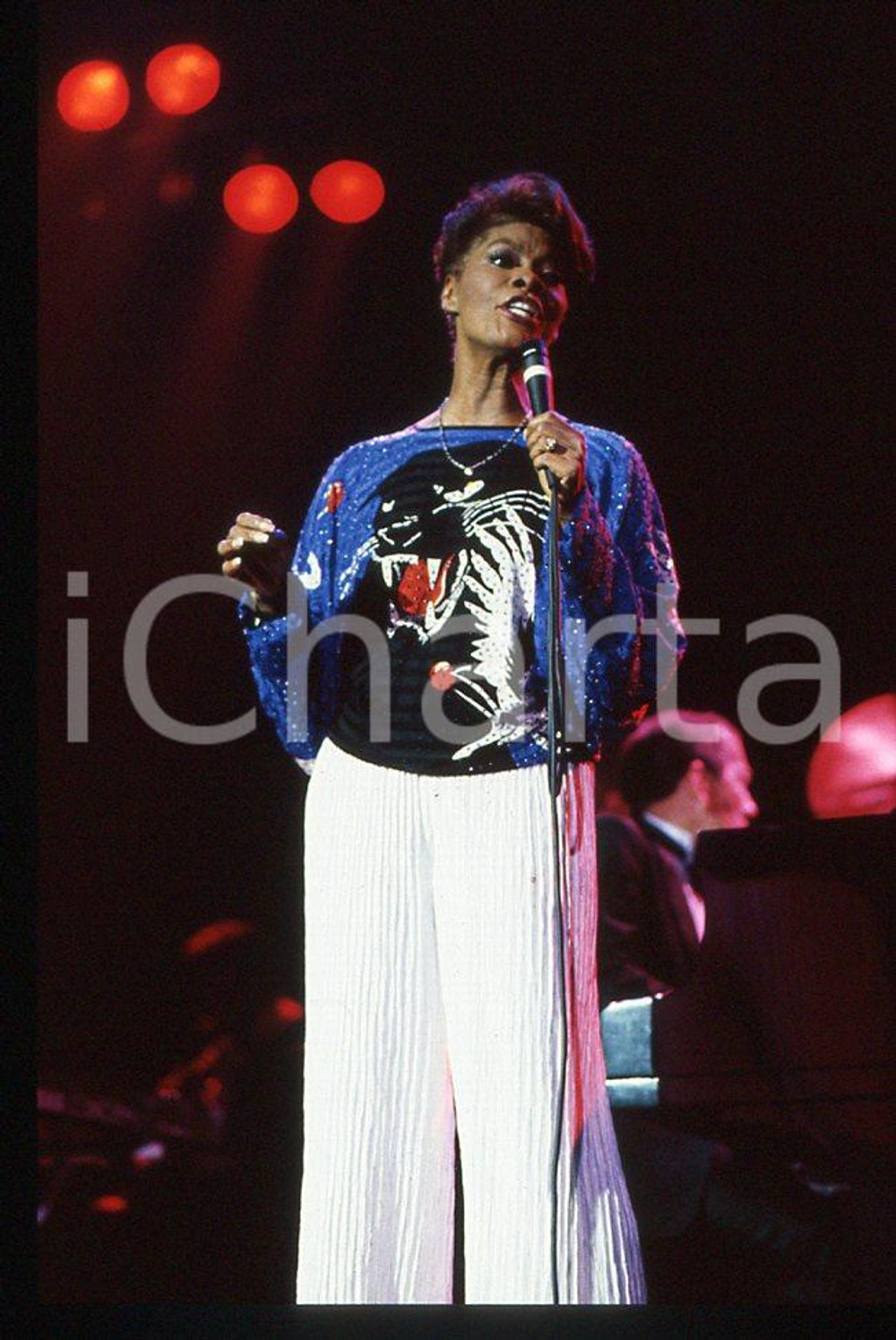 35mm vintage slide* 1991 MUSICA Dionne WARWICK in concerto 5