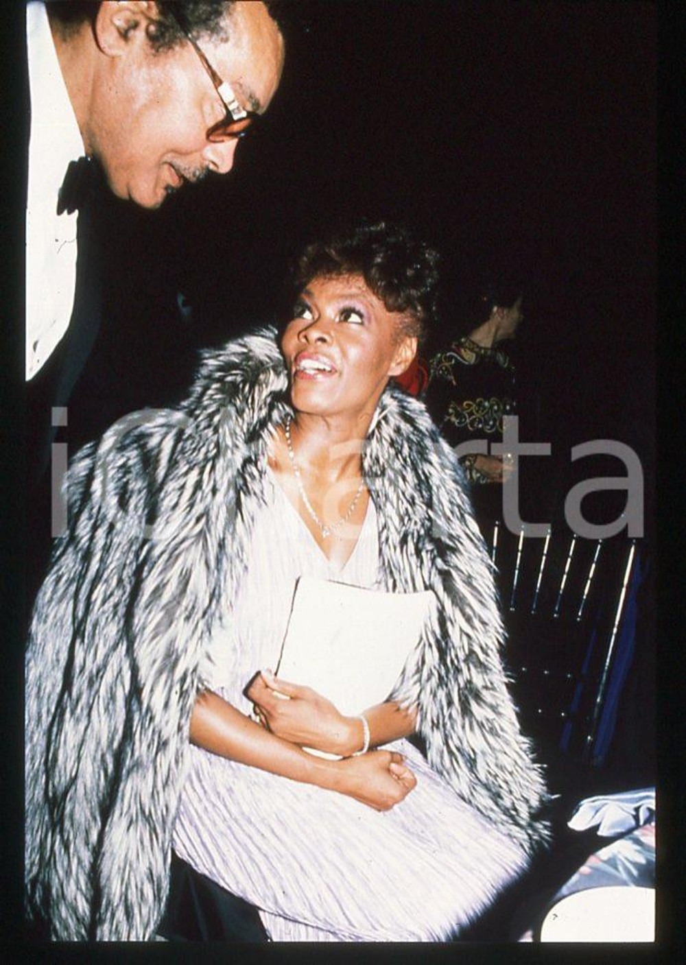 35mm vintage slide* 1991 MUSICA Dionne WARWICK in concerto 7