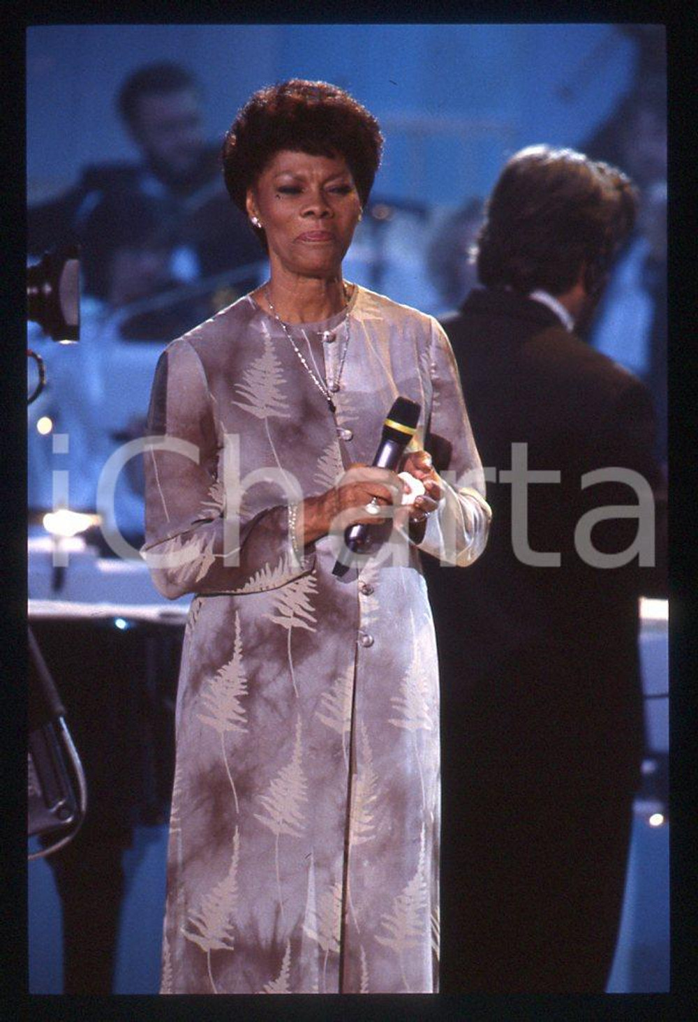 35mm vintage slide* 1991 MUSICA Dionne WARWICK in concerto