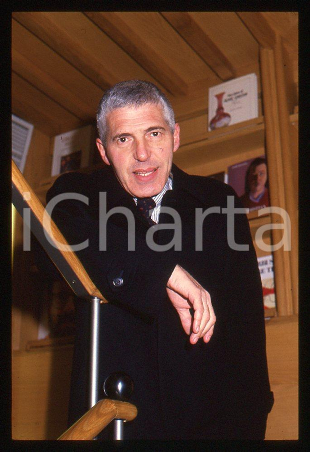 35mm vintage slide* 1995 FUMETTISTA  Guido CREPAX 1