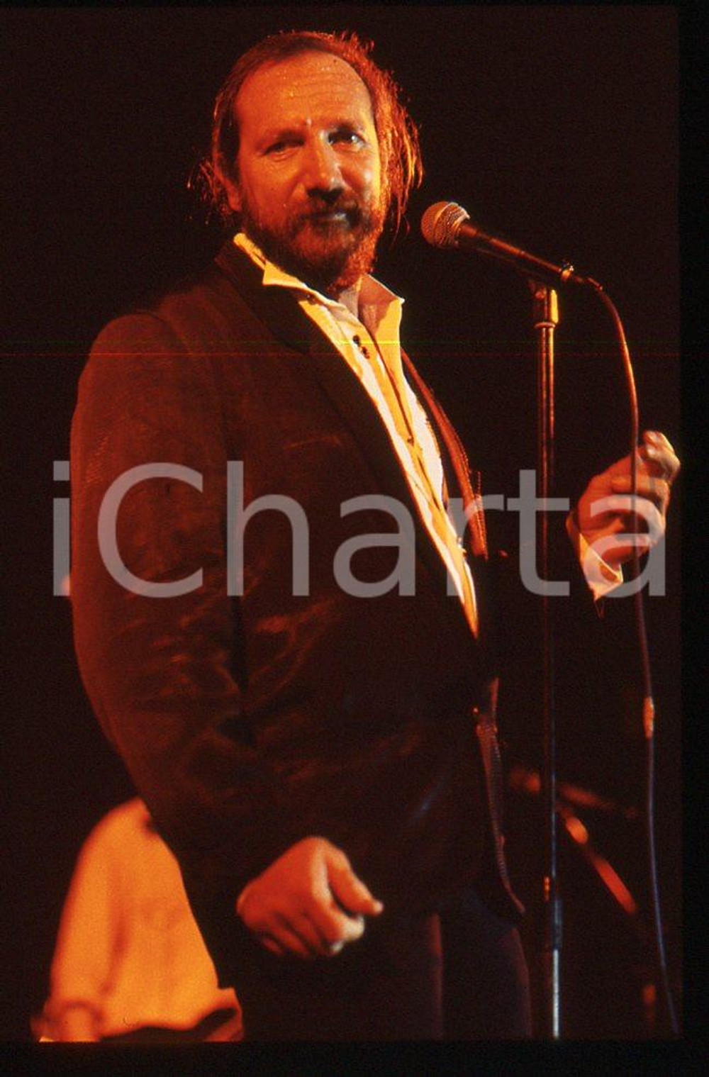 35mm vintage slide* 1996 MUSICA  Andrea MINGARDI in concerto