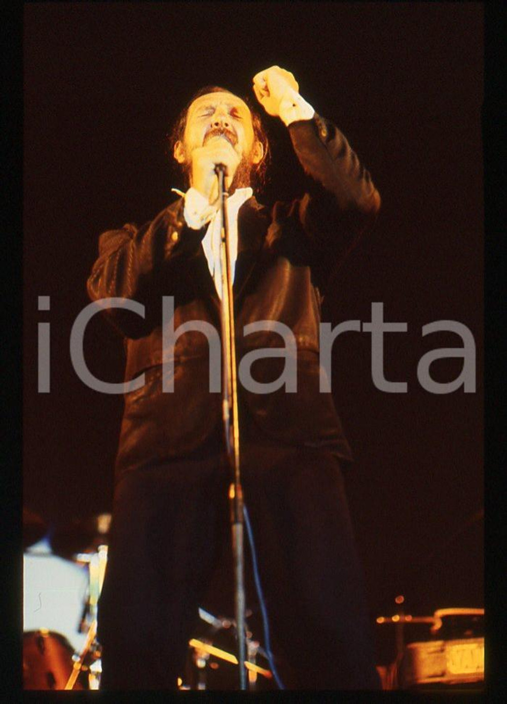 35mm vintage slide* 1996 MUSICA  Andrea MINGARDI in concerto 4