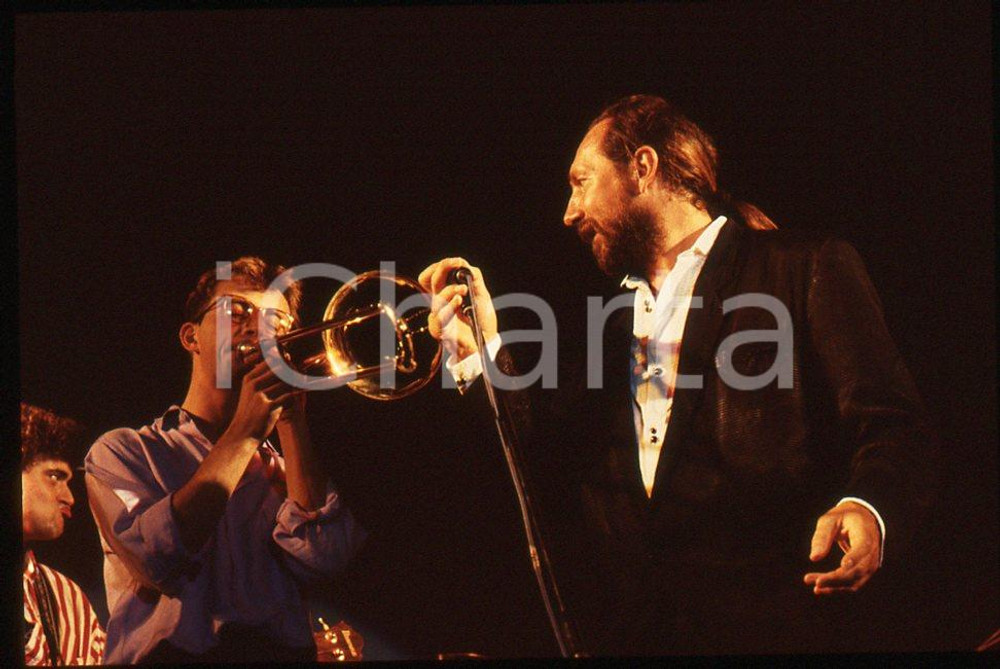 35mm vintage slide* 1996 MUSICA  Andrea MINGARDI in concerto 6