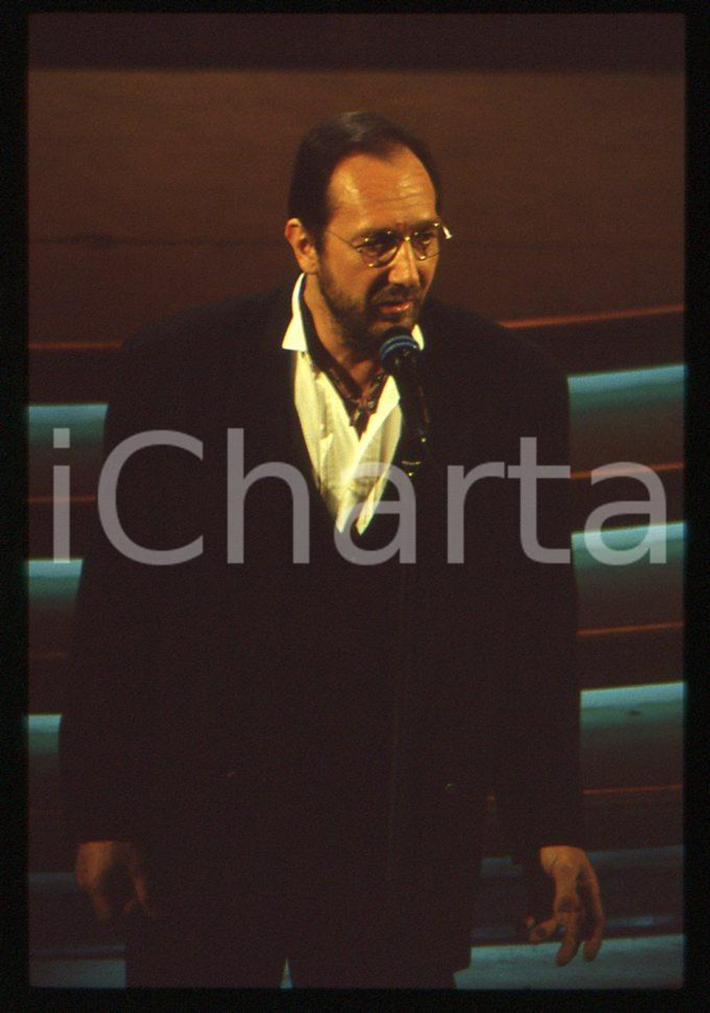 35mm vintage slide* 1996 MUSICA  Andrea MINGARDI in concerto 11