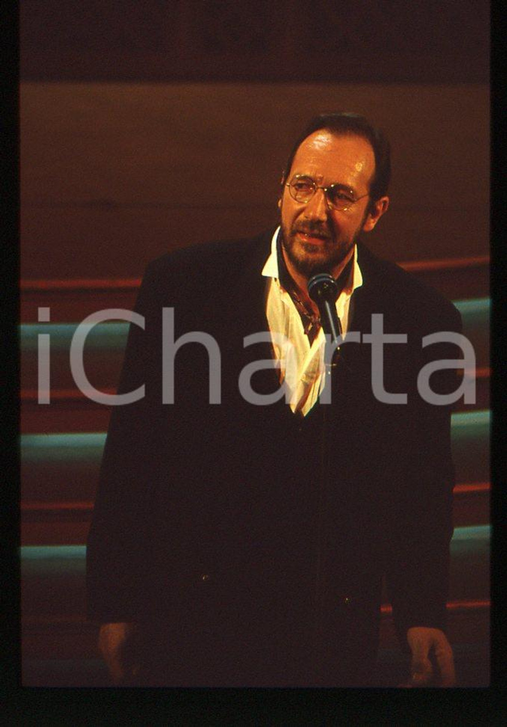 35mm vintage slide* 1996 MUSICA  Andrea MINGARDI in concerto 16