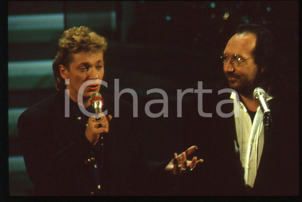35mm vintage slide* 1992 SANREMO Andrea MINGARDI ed Alessandro BONO 9