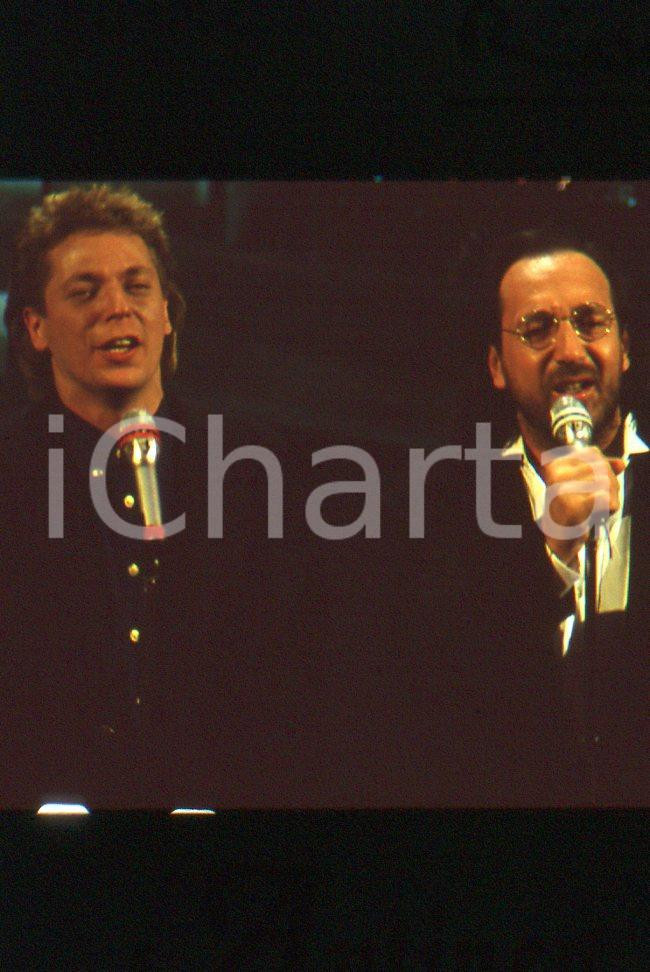 35mm vintage slide* 1992 SANREMO Andrea MINGARDI ed Alessandro BONO 12