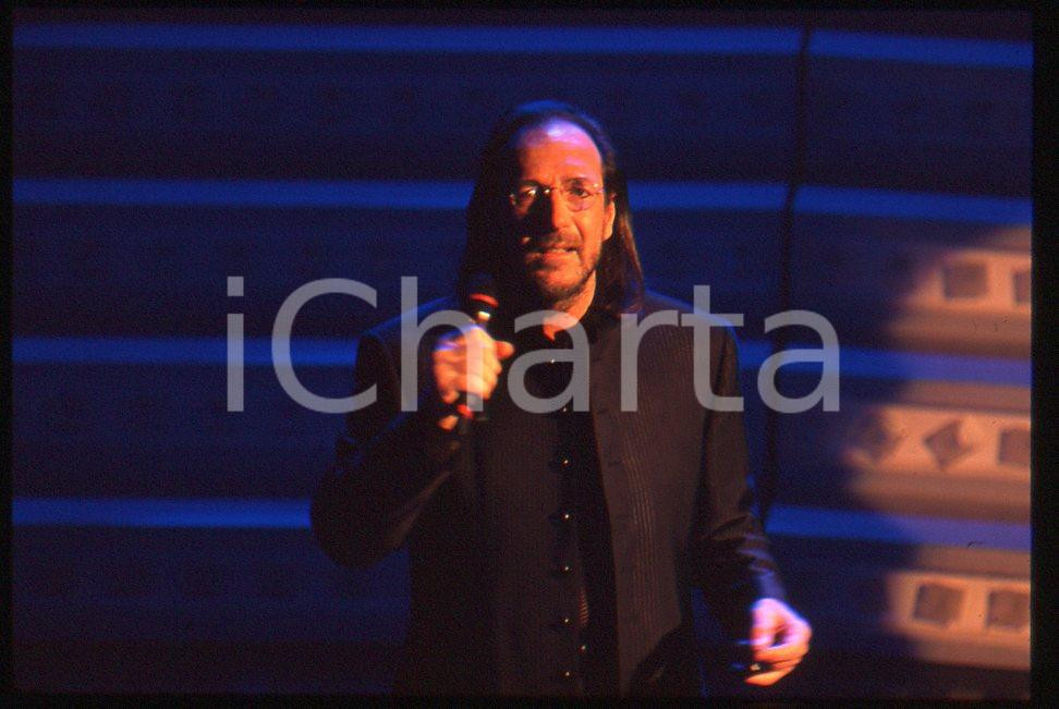 35mm vintage slide* 1996 FESTIVAL SANREMO Andrea MINGARDI 11