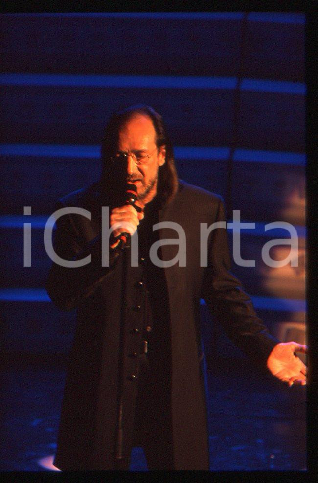 35mm vintage slide* 1996 FESTIVAL SANREMO Andrea MINGARDI 12