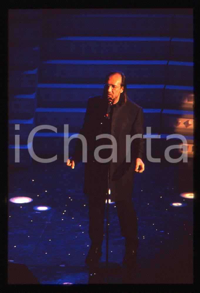 35mm vintage slide* 1996 FESTIVAL SANREMO Andrea MINGARDI 20