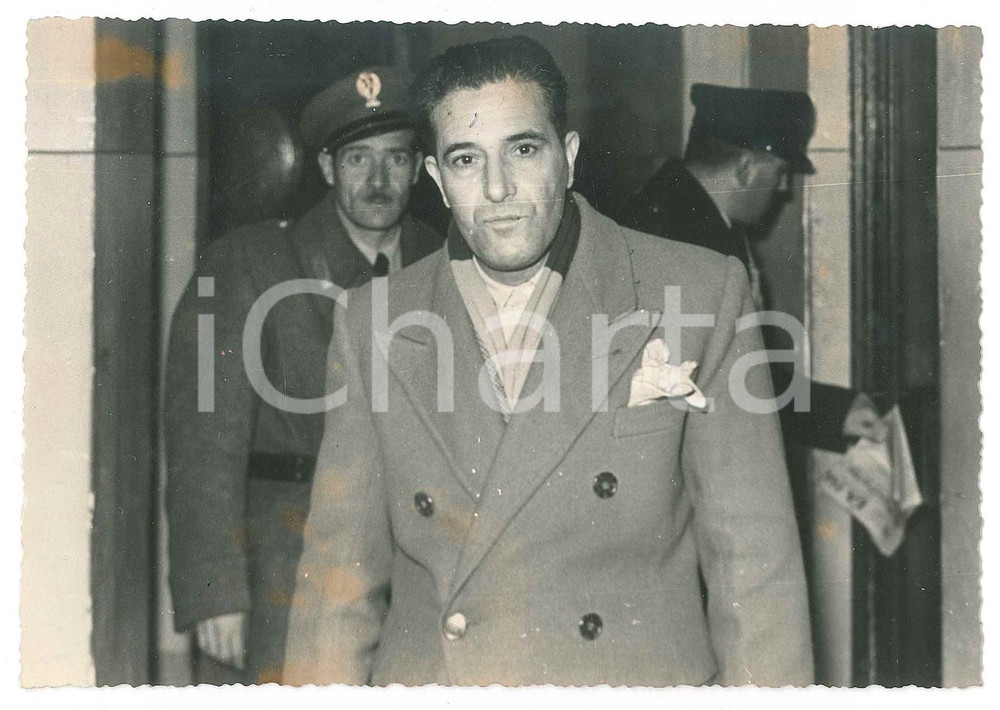 1949 CRONACA - PRATO- Processo delle polverine - Massimo MASSAI - Foto 15x10 cm
