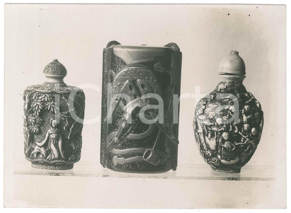 1950 ca WIEN Ausstellung Ostasiatischer Kunst - Vasen - Photo