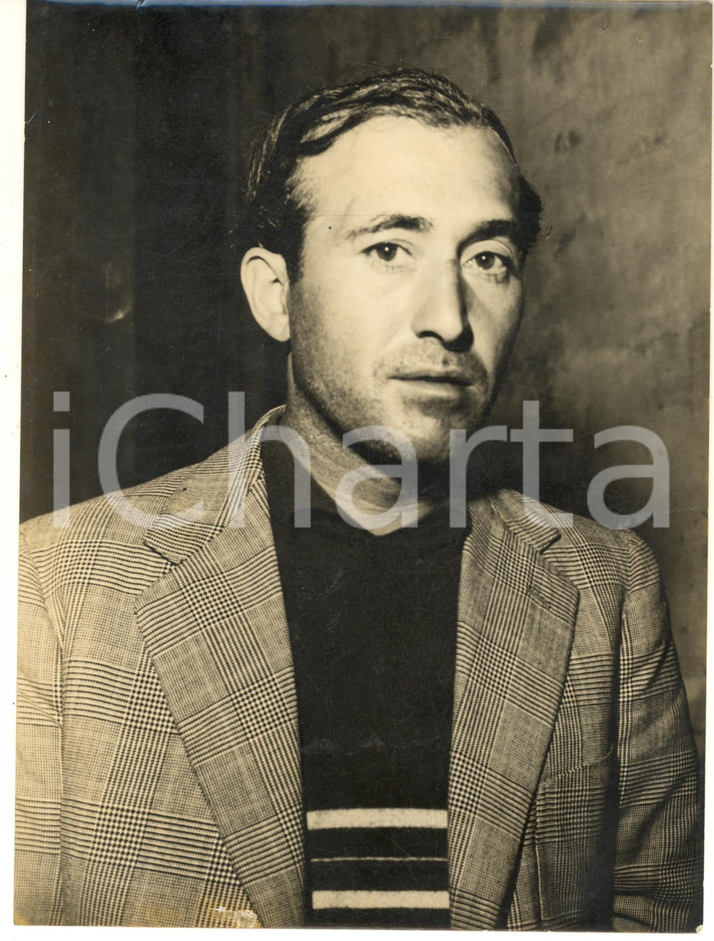 Fotografia d epoca originale 1948 ITALIA  CRONACA  Arresto di Carlo BOLLINO detto Il paesanino Foto 1