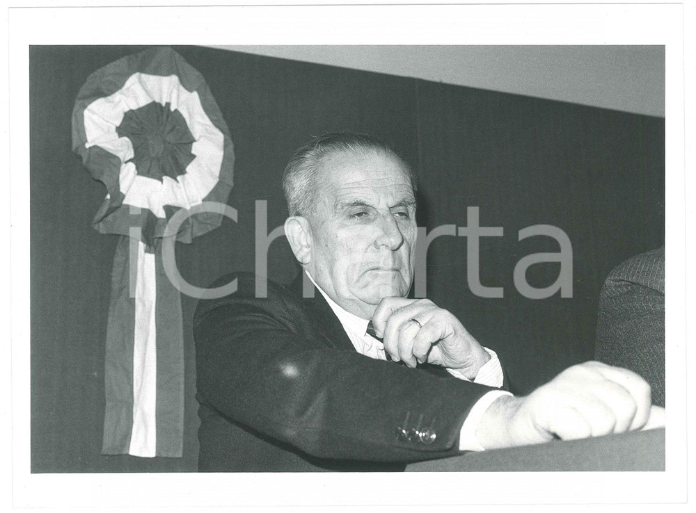 Fotografia d epoca originale 1990 ca CINEMA Mario FELICIANI Ritratto dell attore  Foto 24x18 cm 1