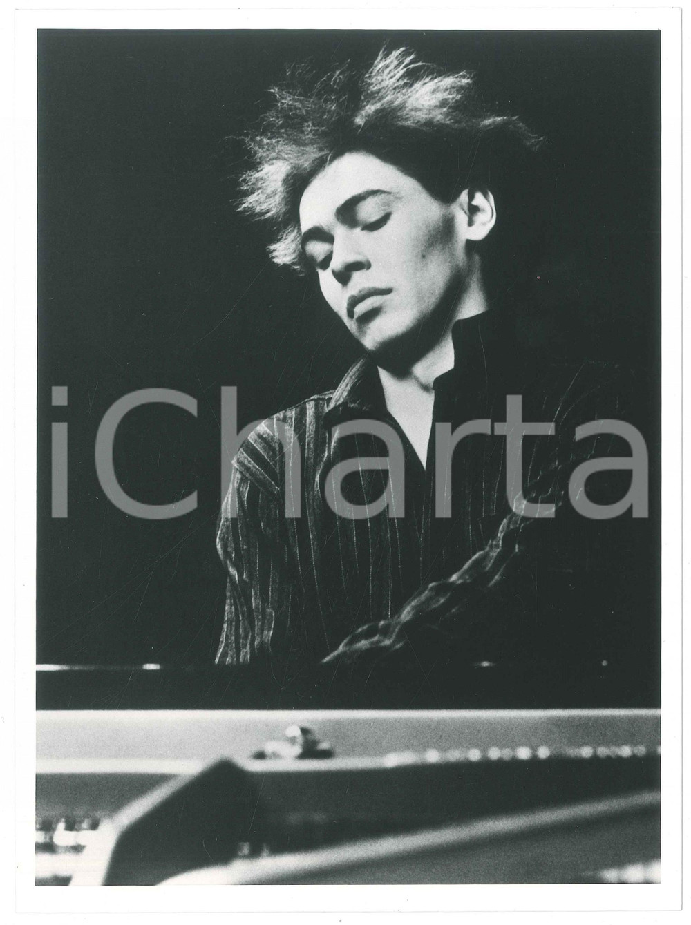 1985 ca MUSICA - Ivo POGORELICH Ritratto del pianista - Foto 18x24 cm (3) Fotografia di agenzia. GOOD/buono  Formato: 18x24 cm originale e autentica 1