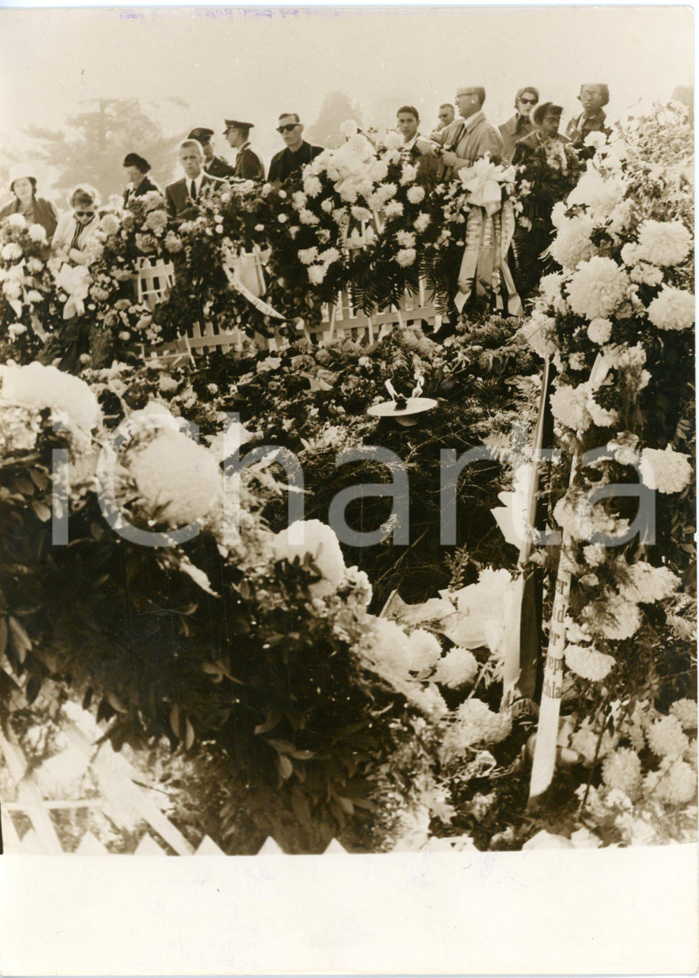 1963 WASHINGTON ARLINGTON CEMETERY  Tomba John F. KENNEDY dopo i funerali *Foto