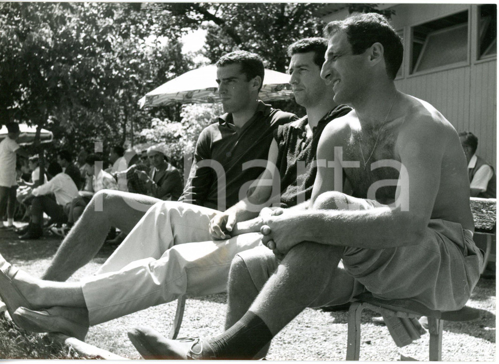 1960 CUNEO Ritiro JUVENTUS - Bruno NICOLÈ Severino LOJODICE Francesco ROMANO