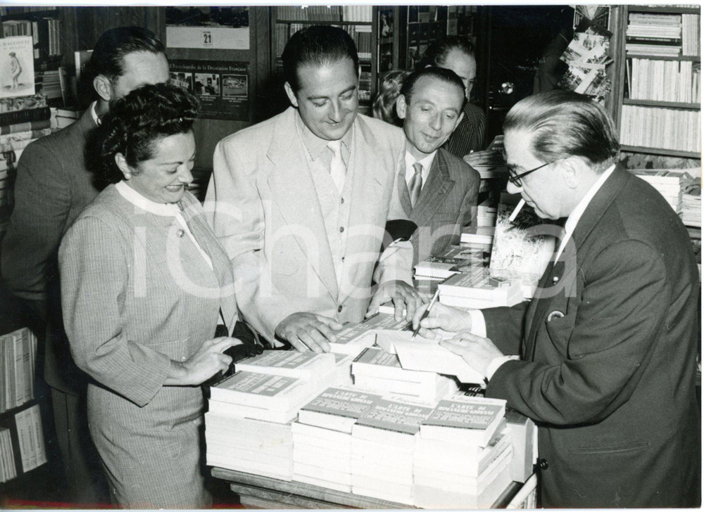 1953 TORINO Victor BOGOMOLETZ firma copie del libro "L'arte di rimanere giovani"