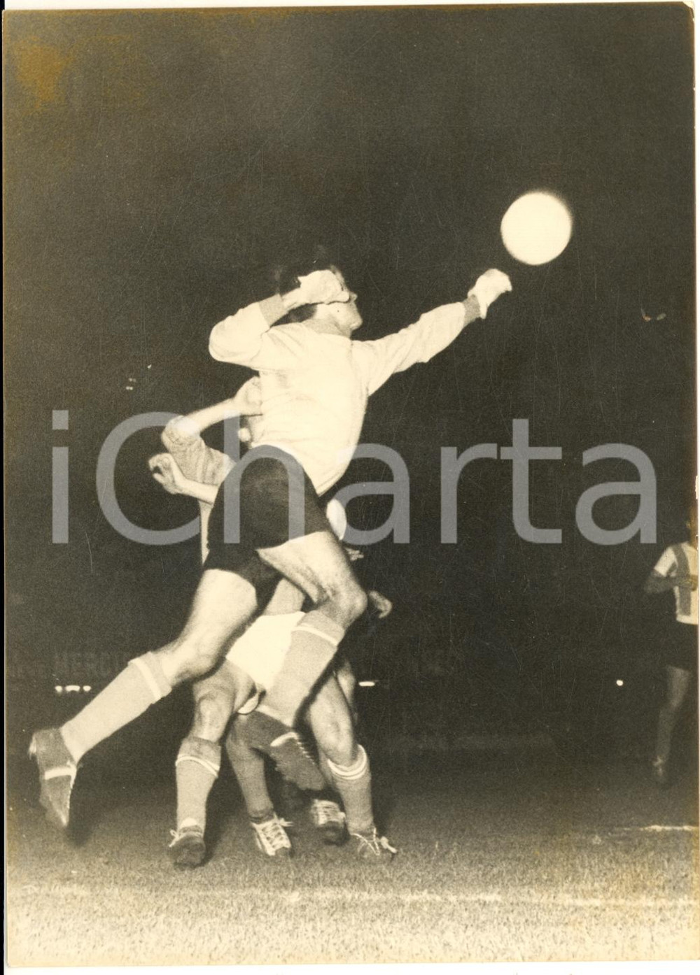 1961 FIRENZE CALCIO Nazionale ITALIA-ARGENTINA 4-1 Respinta di Enrico ALBERTOSI