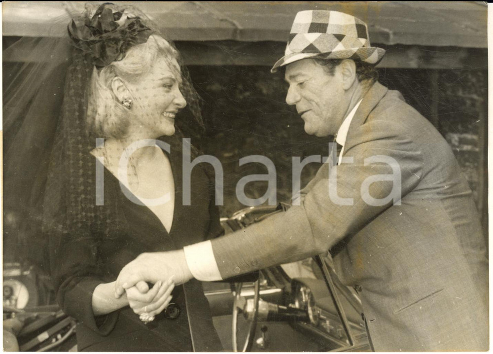 1962 Film "L'Empire de la nuit" - Eddie CONSTANTINE Elga ANDERSEN *Photo 18x13