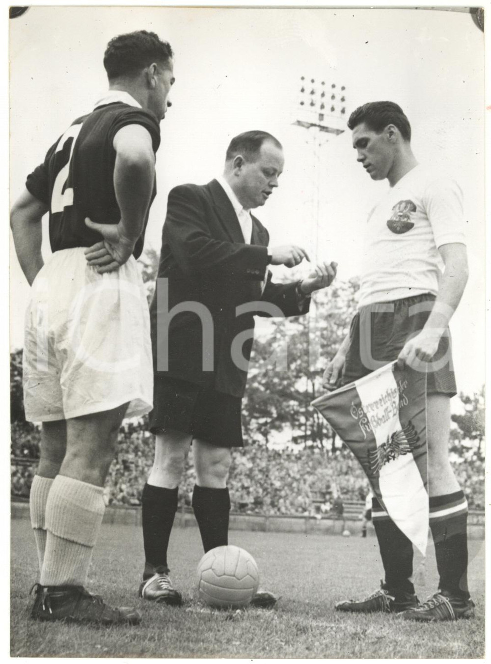 1954 ZURIGO Mondiali di CALCIO Austria-Scozia 1-0 Willie CUNNINGHAM Ernst OCWIRK
