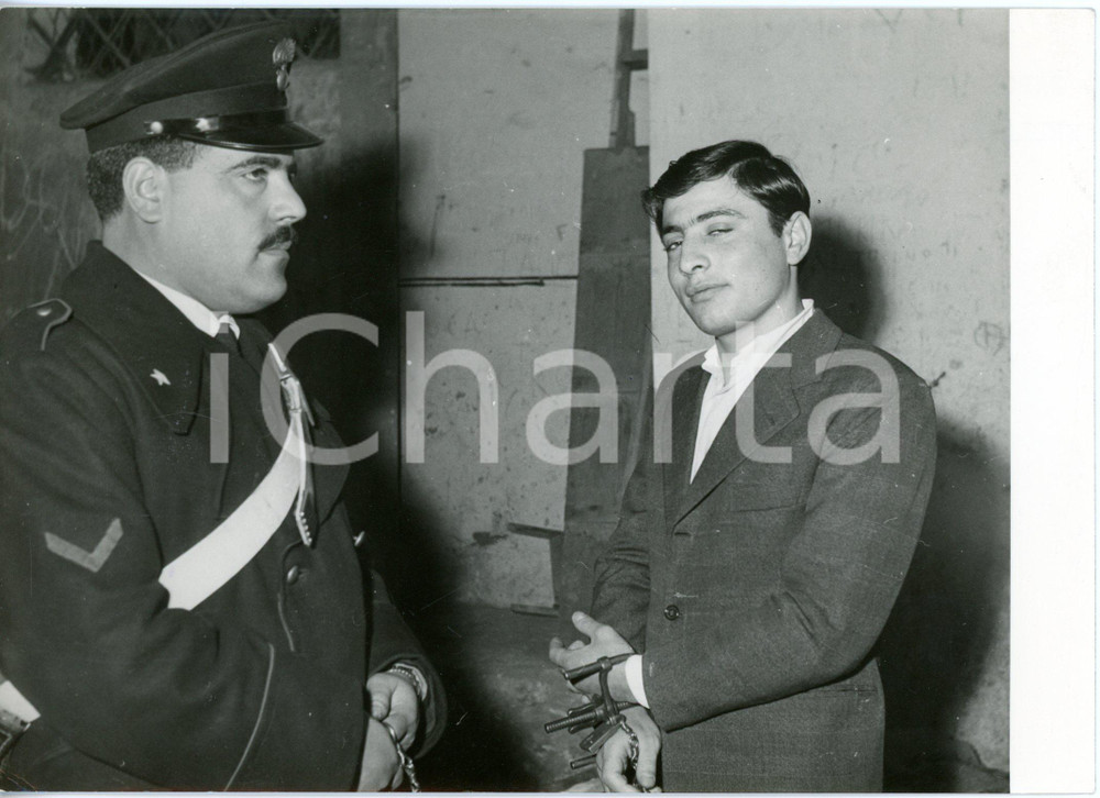 1959 NAPOLI Processo ai "ragazzi assassini" - Imputato in tribunale *Foto