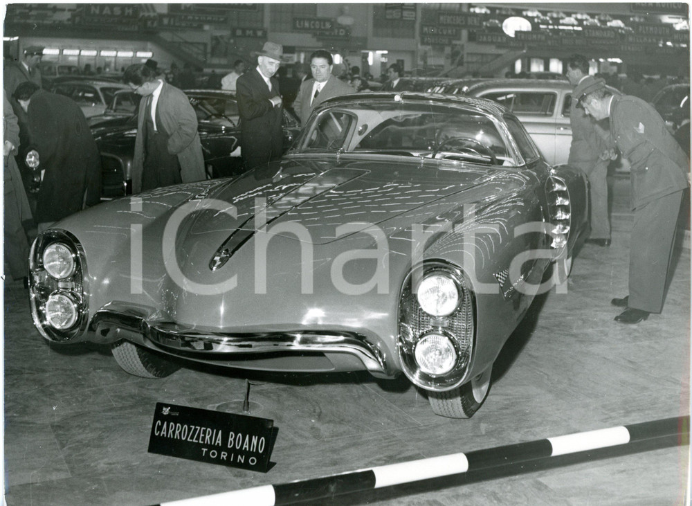 1955 TORINO 37° Salone dell'Auto - LINCOLN INDIANAPOLIS carrozzata BOANO *Foto