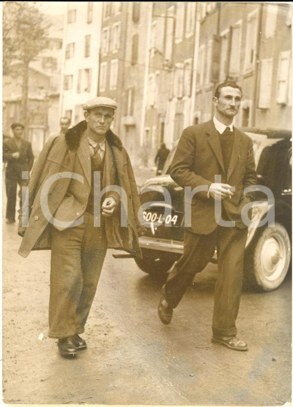 1954 DIGNE-LES-BAINS Affaire DOMINICI - Aimé PERRIN et son frère - Photo