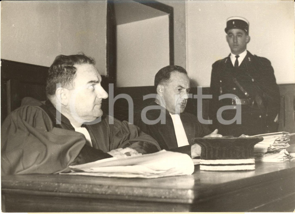 1954 DIGNE-LES-BAINS Affaire DOMINICI - Ministère public ROZAN Avocat SABATIER