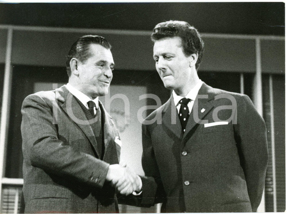 1958 RAI UNO "Lascia o raddoppia?" - Il concorrente Dino PERETTI MORENO *Foto