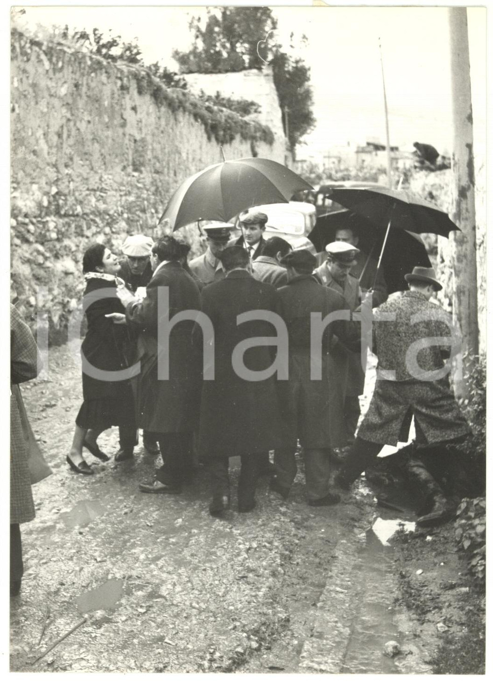 1962 PALERMO MAFIA Omicidio Salvatore LEALE - La moglie sul luogo del delitto 