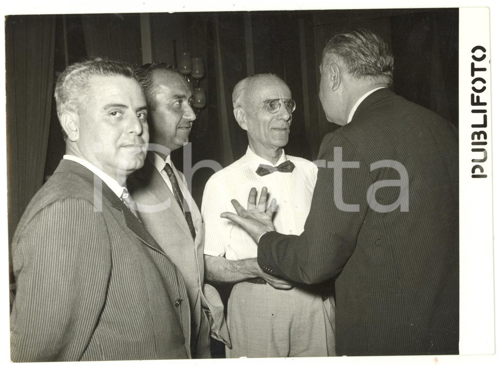 1954 ROMA Hotel del Quirinale - CALCIO Inaugurazione Consiglio delle Leghe *Foto