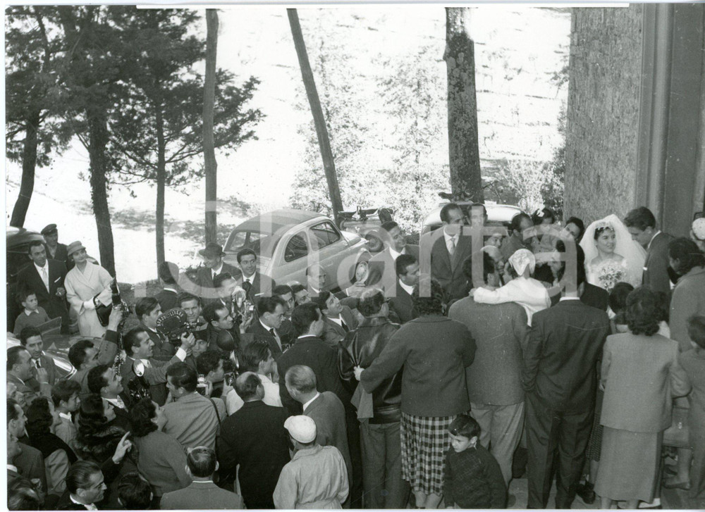 1957 PRATOLINO (FI) - Matrimonio di Guido BONI e Marisa ZOCCHI - Foto 18x13