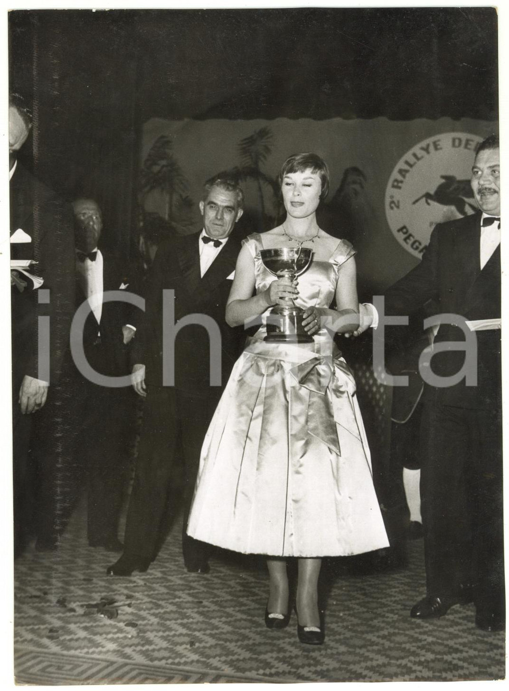 1955 SANREMO Casinò Municipale - Premiazioni 2° RALLY DEL CINEMA *Foto 13x18 cm