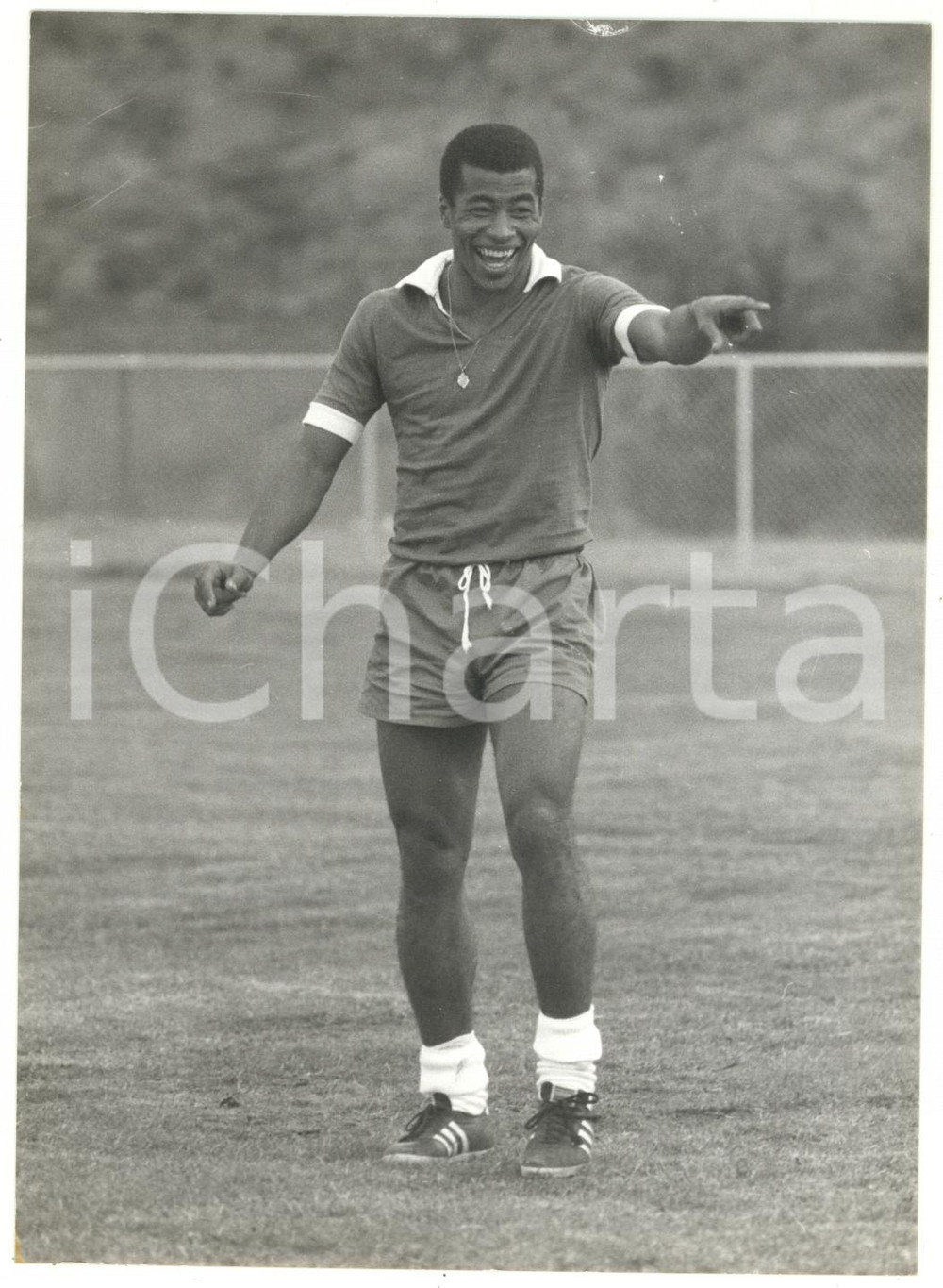 1970 MESSICO - MONDIALI DI CALCIO Ritratto del giocatore brasiliano JAIRZINHO
