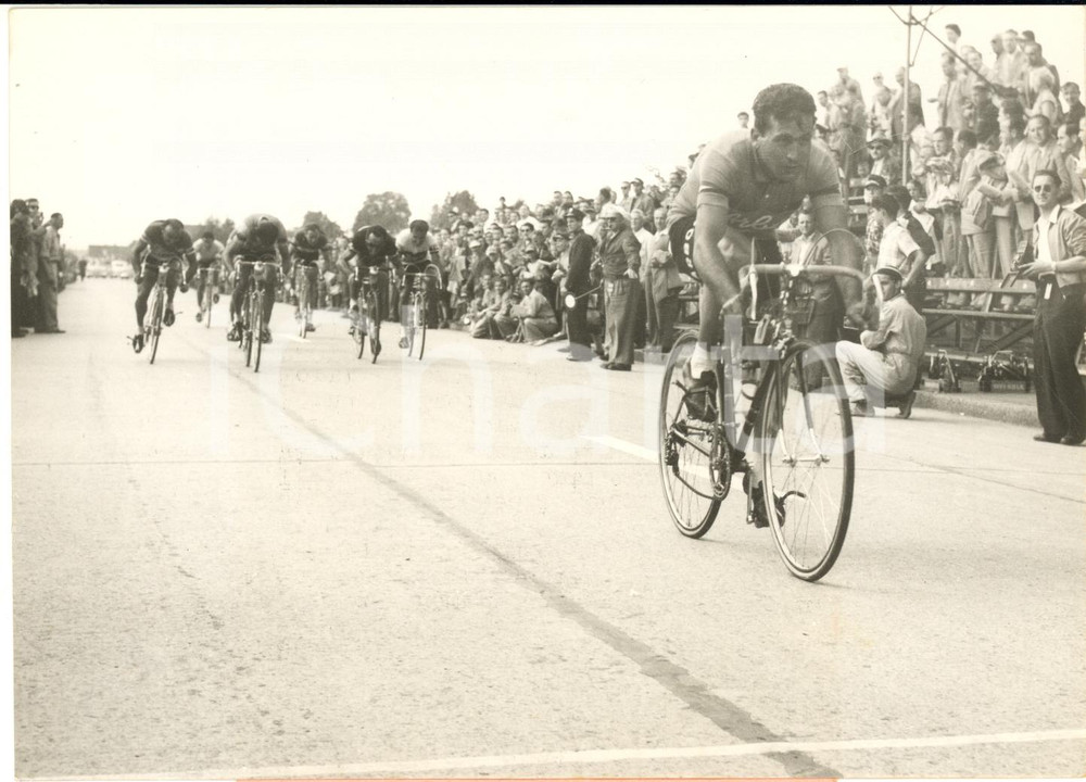 1954 CICLISMO TOUR DE SUISSE WINTERTHUR - Bruno MONTI vince la 1^ tappa