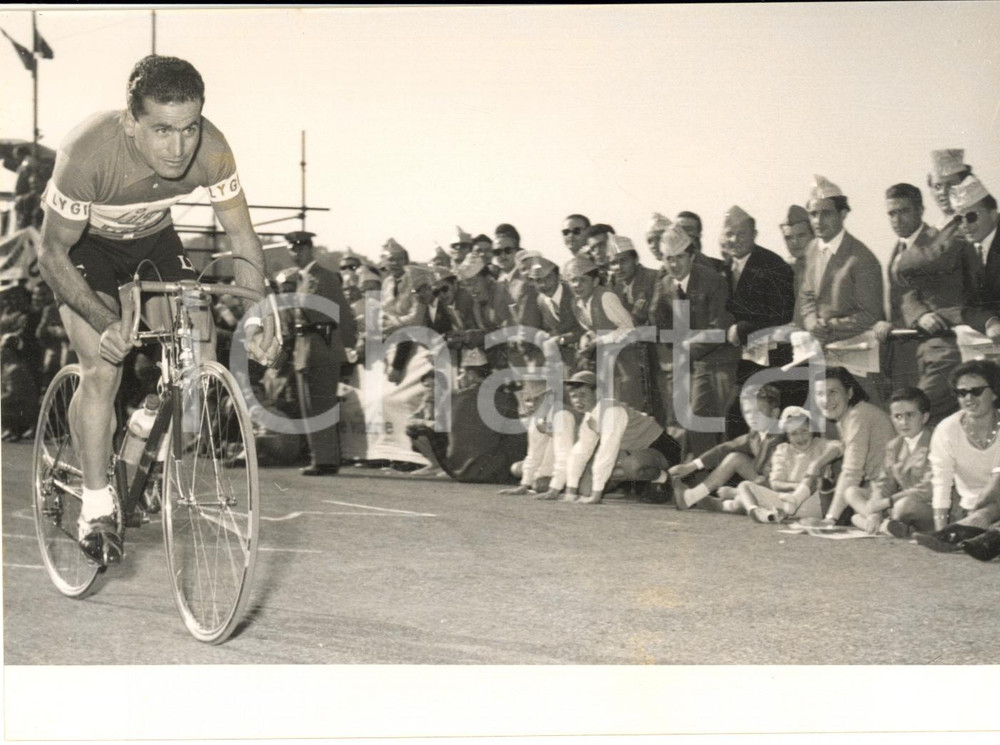 1955 CICLISMO TRE VALLI VARESINE Bruno MONTI nella prova a cronometro *Foto