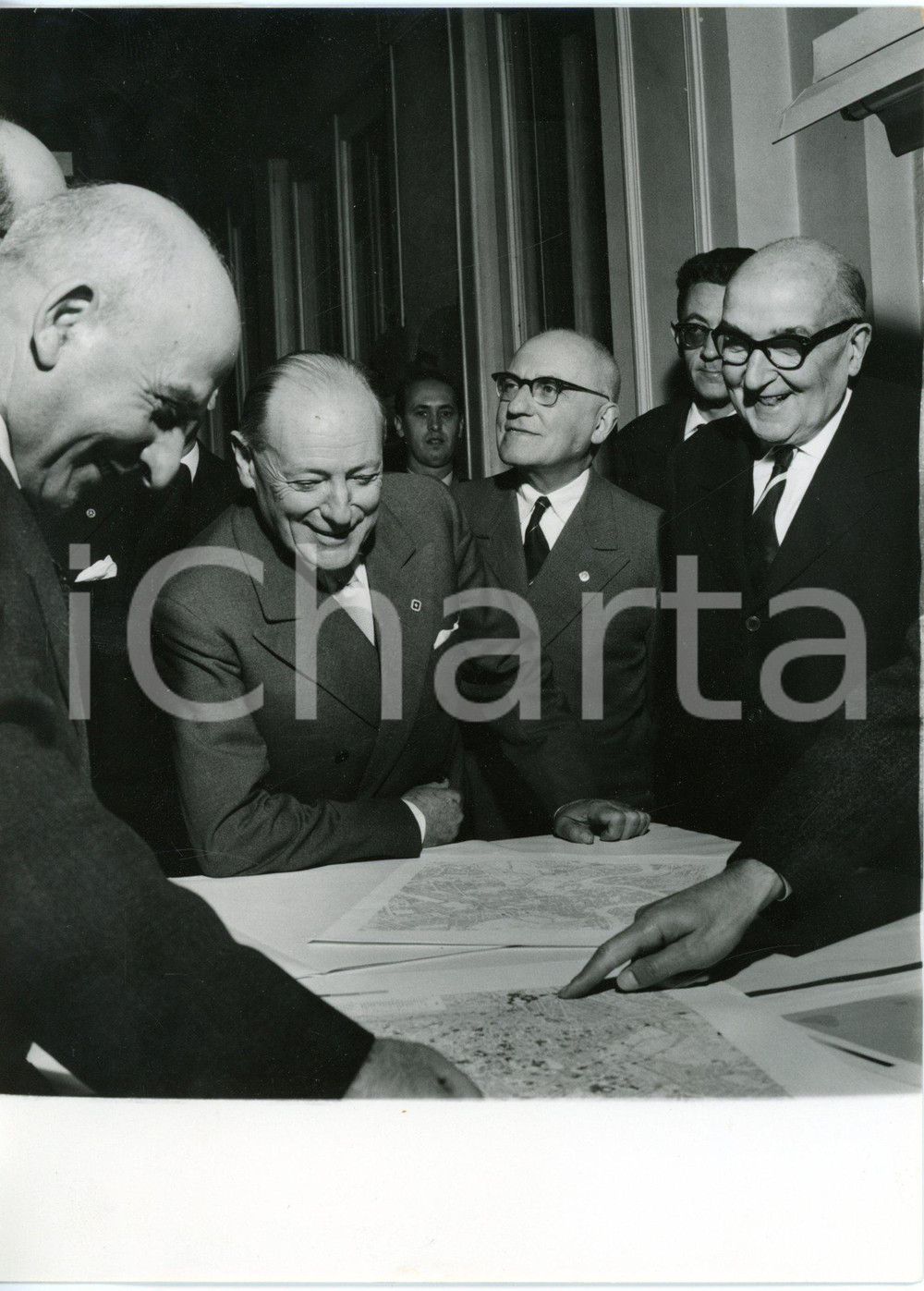 1959 MILANO Corso Italia - Convegno soci TOURING CLUB - Umberto TUPINI *Foto
