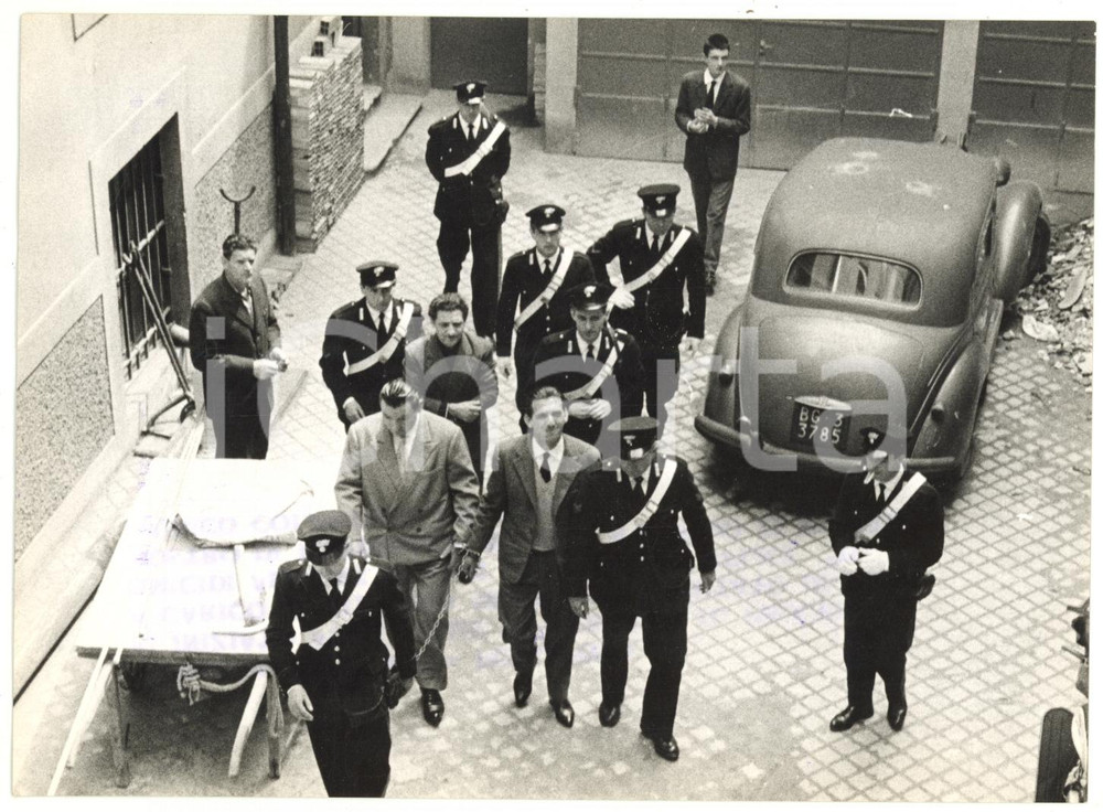 1960 BERGAMO Processo a Vitalino MORANDINI mostro di PONTOGLIO *Foto 18x13
