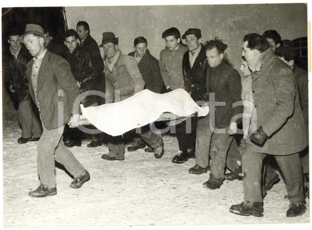 1954 OGGIONO - CRONACA NERA Giovani seminaristi annegati per un salvataggio