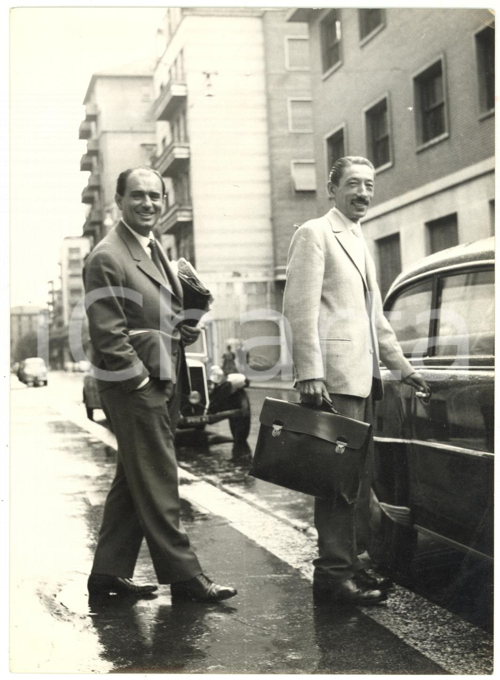 1957 CALCIO MILANO Caso Padova-Legnano - Rag. ZANATELLI con avv. VIARIO *Foto