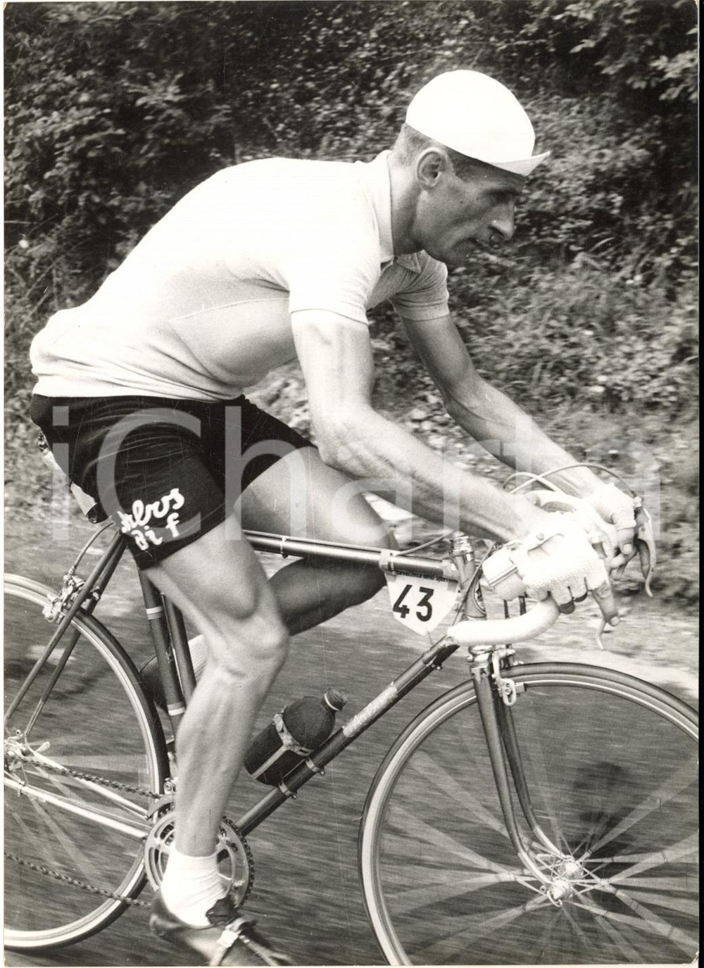 1956 CICLISMO GIRO D'ITALIA Tappa LUCCA-BOLOGNA Pasquale FORNARA - Foto 13x18 cm