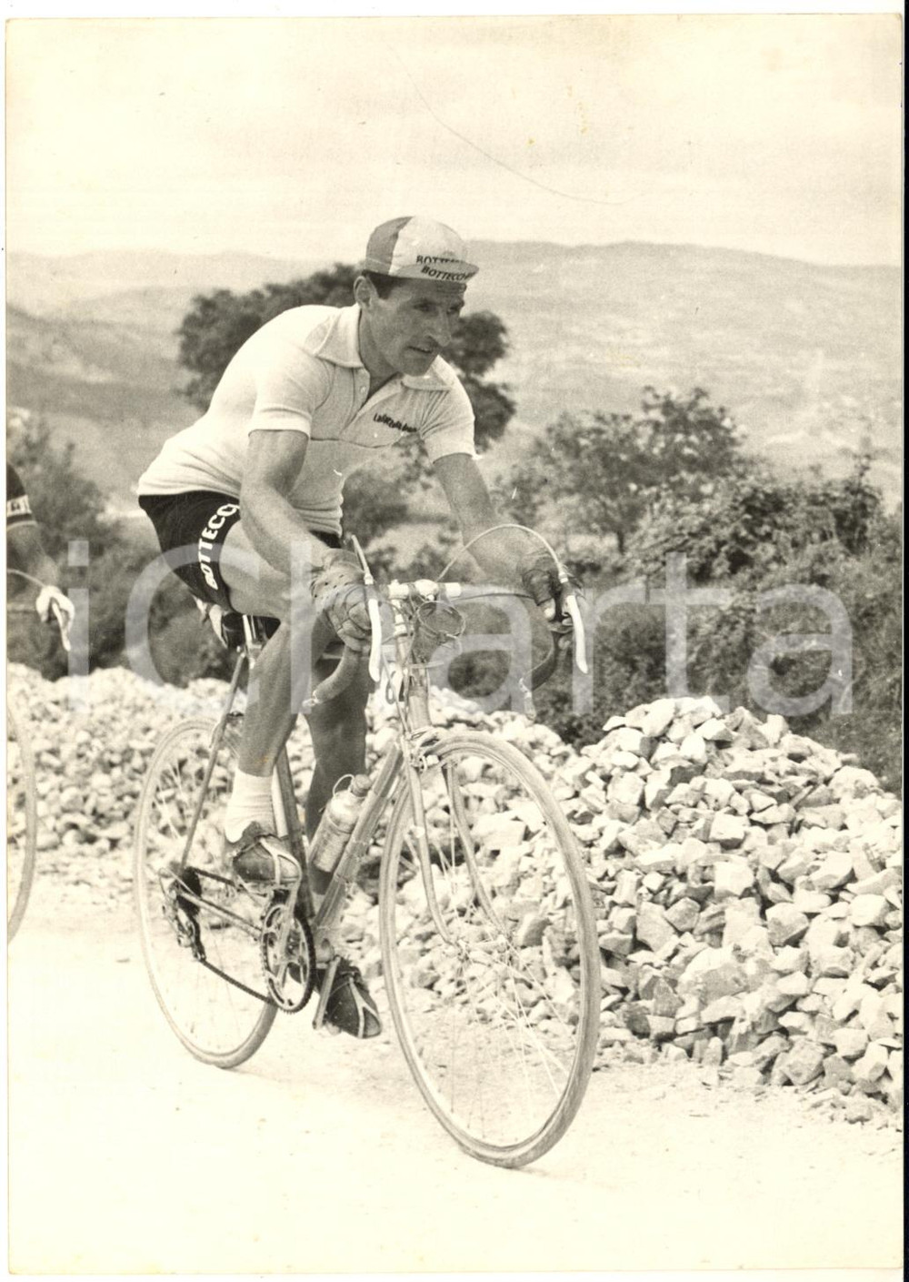 1953 CICLISMO GIRO D'ITALIA Pasquale FORNARA sul Macerone - Foto 13x18 cm