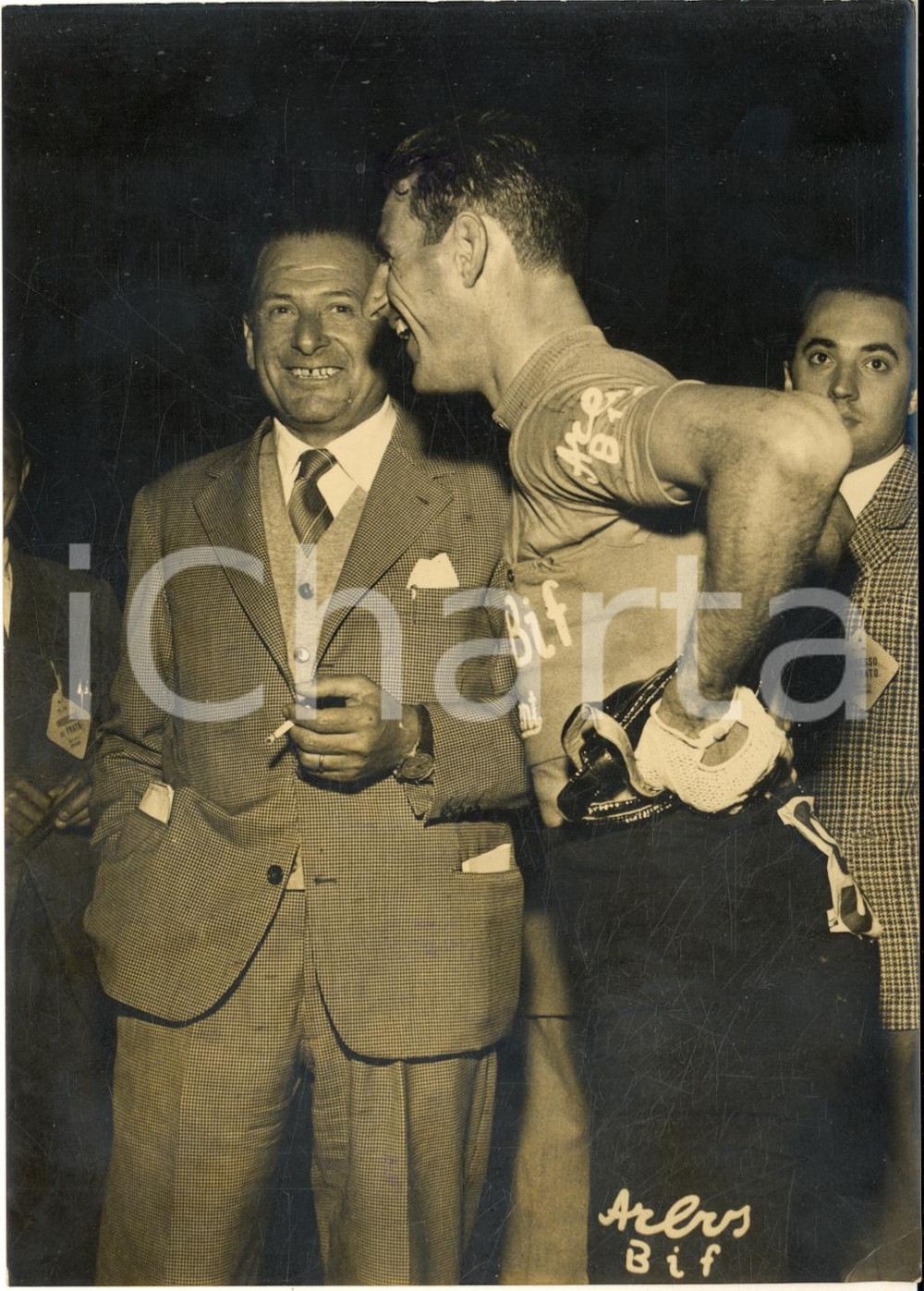 1956 TORINO Riunione ciclistica - Alfredo BINDA presenta squadra per il Tour